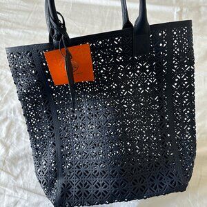 Tory Burch Lace Perforated Tote